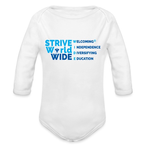 STRIVE WorldWIDE - Organic Long Sleeve Baby Bodysuit