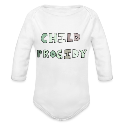 Child progidy - Organic Long Sleeve Baby Bodysuit