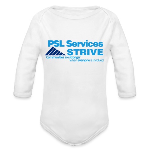 PSL Services/STRIVE - Organic Long Sleeve Baby Bodysuit