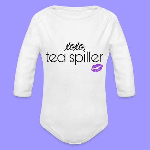Tea Spiller bright - Organic Long Sleeve Baby Bodysuit
