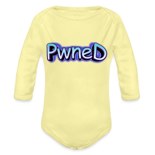 Pwned - Organic Long Sleeve Baby Bodysuit