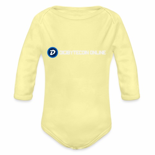 Digibyte online light - Organic Long Sleeve Baby Bodysuit
