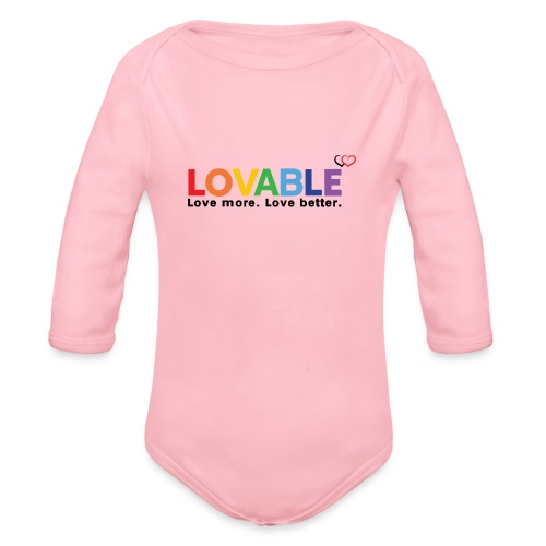 Loveable - Organic Long Sleeve Baby Bodysuit