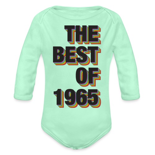 The Best Of 1965 - Organic Long Sleeve Baby Bodysuit