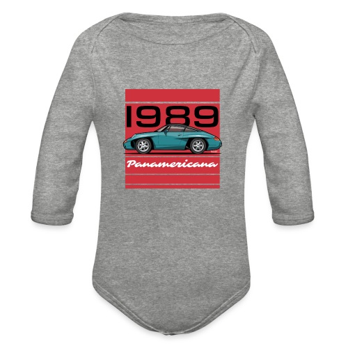1989 P0r5che Panamericana Concept Car - Organic Long Sleeve Baby Bodysuit