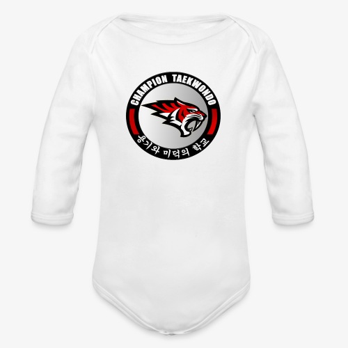 champion Taekwondo t 2018 - Organic Long Sleeve Baby Bodysuit