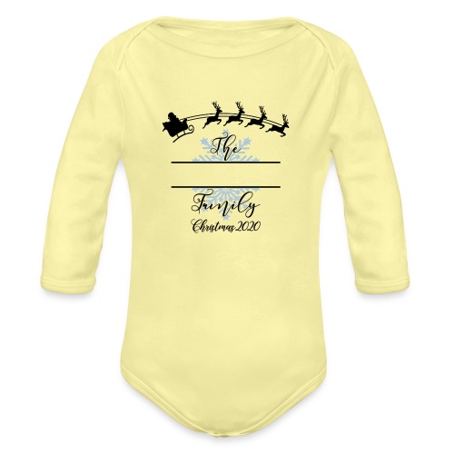 Your Family - Organic Long Sleeve Baby Bodysuit