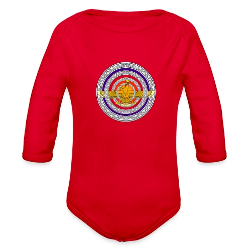 Faravahar Cir - Organic Long Sleeve Baby Bodysuit