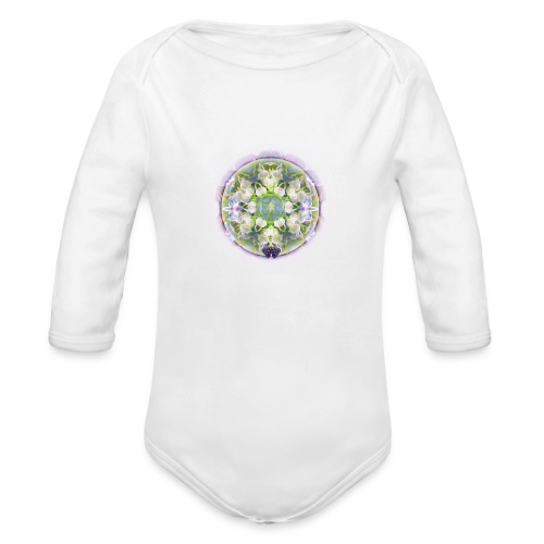 Your Angels Are Always With You - Organic Long Sleeve Baby Bodysuit