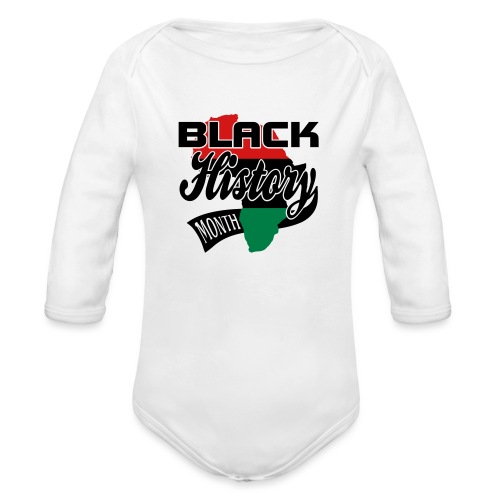Black History 2016 - Organic Long Sleeve Baby Bodysuit