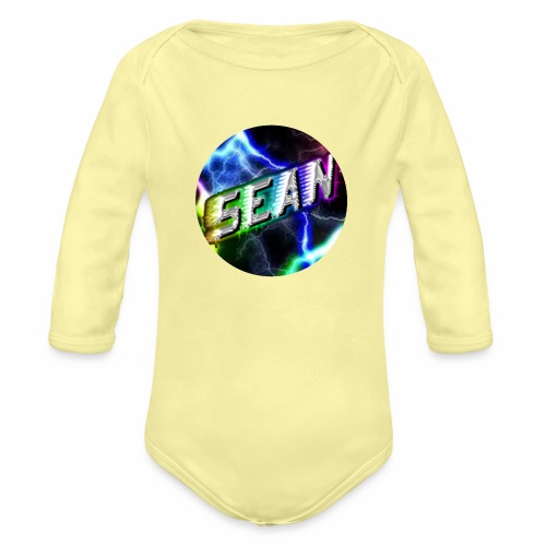 Sean Morabito YouTube Logo - Organic Long Sleeve Baby Bodysuit