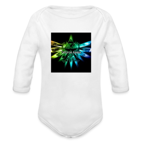 Teme logo - Organic Long Sleeve Baby Bodysuit