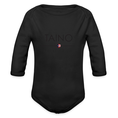 Taino de Puerto Rico - Organic Long Sleeve Baby Bodysuit