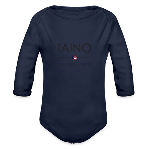 Taino de Puerto Rico - Organic Long Sleeve Baby Bodysuit