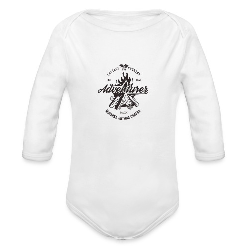 Muskoka Adventurer - Organic Long Sleeve Baby Bodysuit