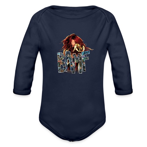 phoenix png - Organic Long Sleeve Baby Bodysuit