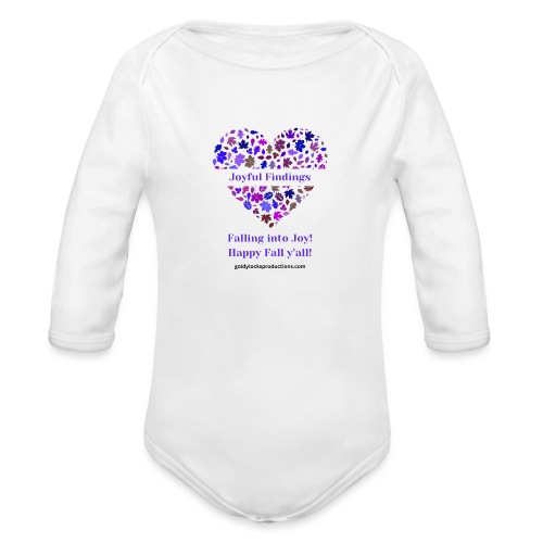 Melissa's Fall Design - Organic Long Sleeve Baby Bodysuit