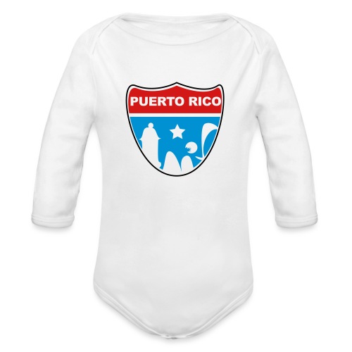 Puerto Rico Road - Organic Long Sleeve Baby Bodysuit