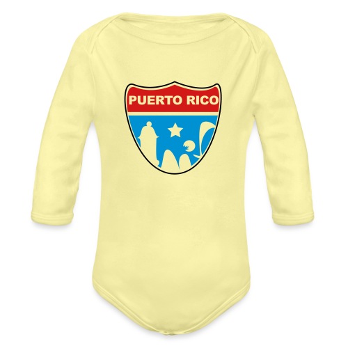 Puerto Rico Road - Organic Long Sleeve Baby Bodysuit