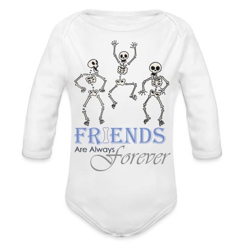 Friends Forever - Organic Long Sleeve Baby Bodysuit