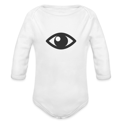 Eye - Organic Long Sleeve Baby Bodysuit