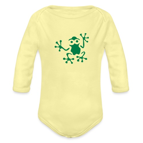 grenouille - Organic Long Sleeve Baby Bodysuit
