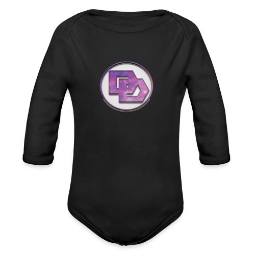 DerpDagg Logo - Organic Long Sleeve Baby Bodysuit