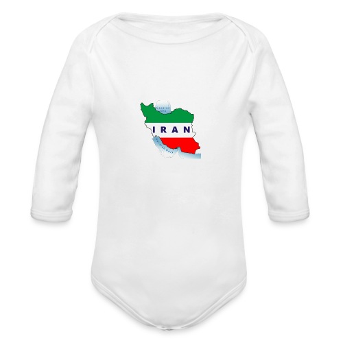 Iran Proud - Organic Long Sleeve Baby Bodysuit