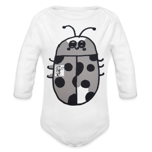 Lady Bug Cometh - Organic Long Sleeve Baby Bodysuit