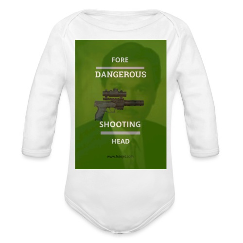 Myself Gun Kitchen Father Death's Graphic Novel - Organic Long Sleeve Baby Bodysuit
