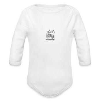 Patient Care Coordinator - Organic Long Sleeve Baby Bodysuit - white - Front
