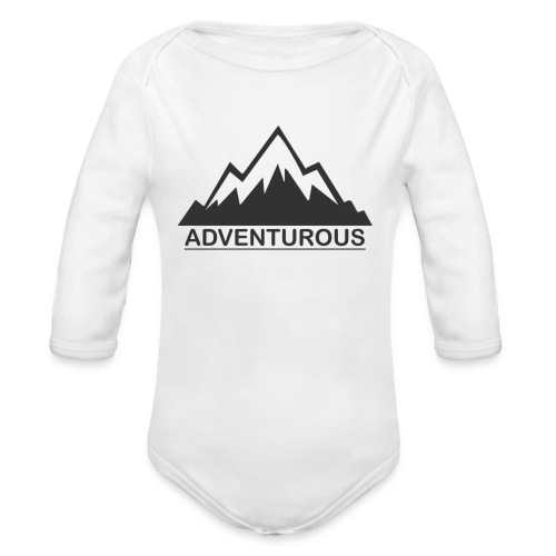 Adventurous - Organic Long Sleeve Baby Bodysuit