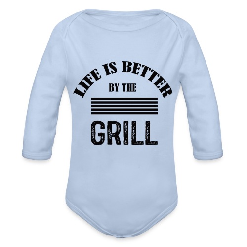 3 Grill - Organic Long Sleeve Baby Bodysuit