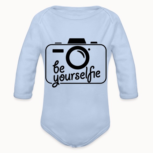 Be Yourselfie Camera iPhone 7/8 Rubber Case - Organic Long Sleeve Baby Bodysuit