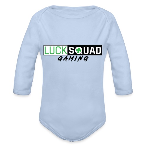 LuckSquadGamingGreen v1 - Organic Long Sleeve Baby Bodysuit