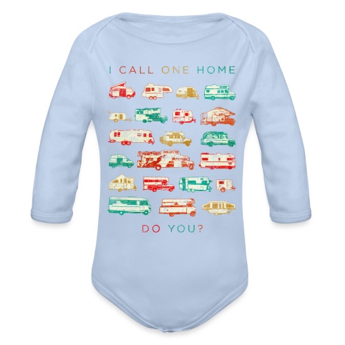 I Call One Home - Organic Long Sleeve Baby Bodysuit