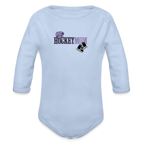 hoceky_mom_4 - Organic Long Sleeve Baby Bodysuit