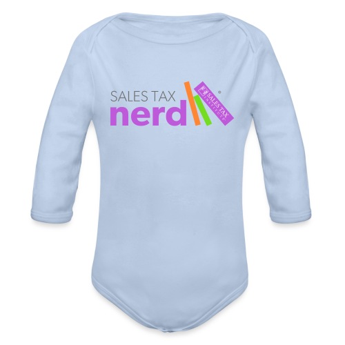 Sales Tax Nerd - Organic Long Sleeve Baby Bodysuit