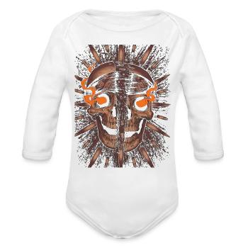 Ghostface Phone Call - Organic Long Sleeve Baby Bodysuit -  - Front
