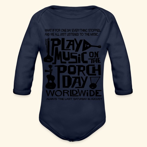 PMOTPD2021 SHIRT - Organic Long Sleeve Baby Bodysuit