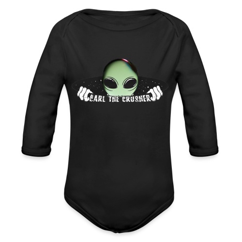 Coming Through Clear - Alien Arrival - Organic Long Sleeve Baby Bodysuit
