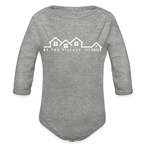 Be The Village Rooftops (Southeast Arkansas) - Organic Long Sleeve Baby Bodysuit