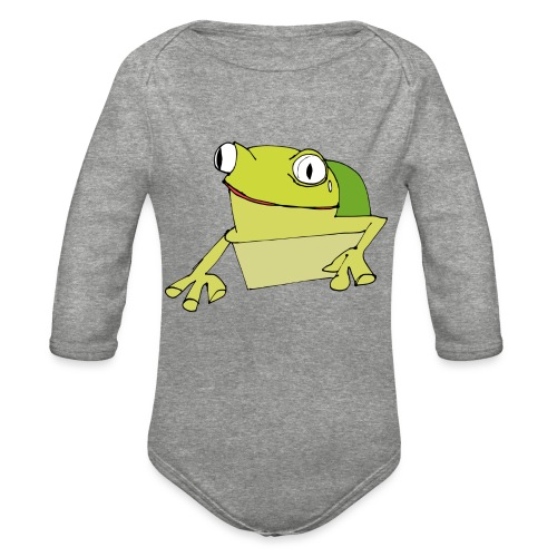 Froggy - Organic Long Sleeve Baby Bodysuit