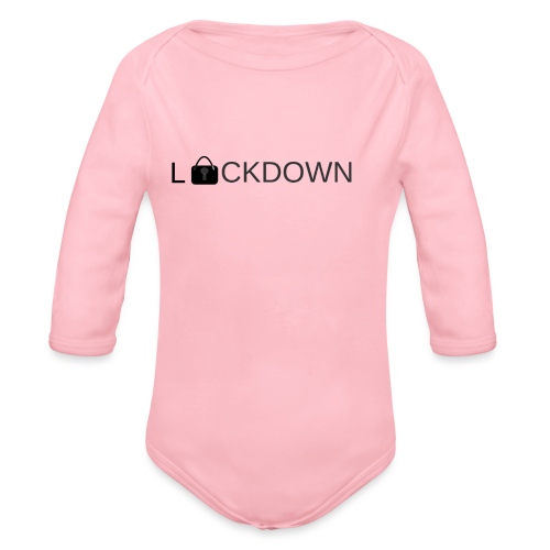 Lock Down - Organic Long Sleeve Baby Bodysuit