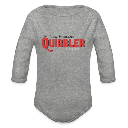 The New England Quibbler - Organic Long Sleeve Baby Bodysuit