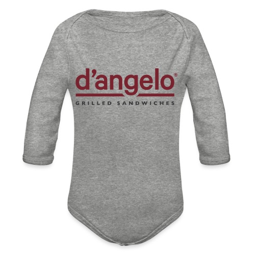 D'Angelo Logo - Organic Long Sleeve Baby Bodysuit