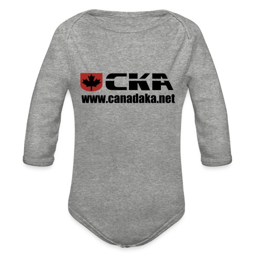 CKA Back 3 - Organic Long Sleeve Baby Bodysuit