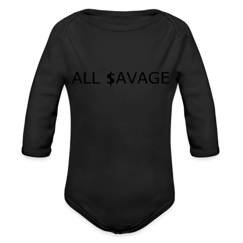 ALL $avage - Organic Long Sleeve Baby Bodysuit