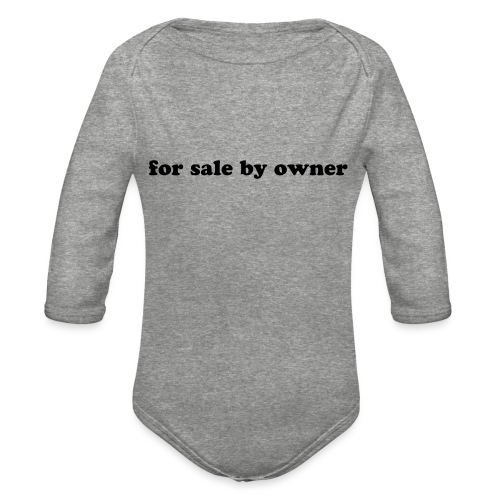 for sale by owner - Organic Long Sleeve Baby Bodysuit