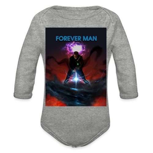 Forever Man - Organic Long Sleeve Baby Bodysuit